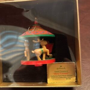 1980 Vintage Ornament - Carousel Series “Merry Carousel”